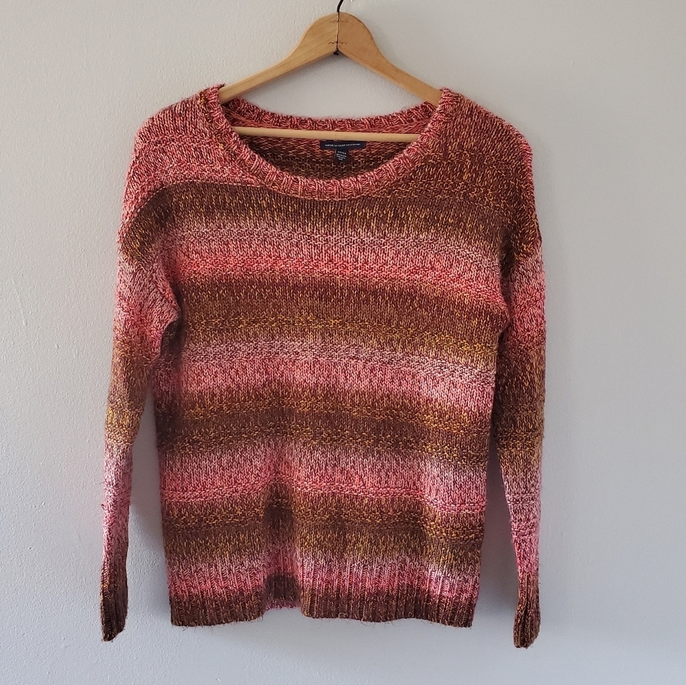 American Eagle Soft Striped Knit Sweater